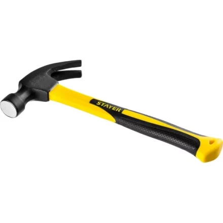 Молоток-гвоздодер "Fiberglass", 680г, STAYER Professional 2026_z01 купить в Нижневартовске