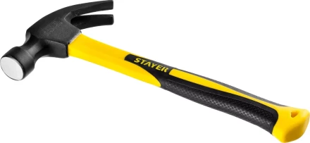 Молоток-гвоздодер "Fiberglass", 680г, STAYER Professional 2026_z01 купить в Нижневартовске