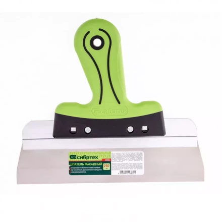 Шпатель фасадный нержавеющая сталь 250 мм, двухкомпонентная ручка  Сибртех 85582 купить в Нижневартовске