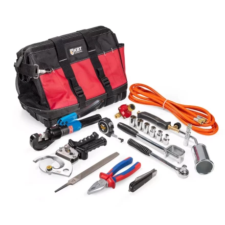 Набор КВТ НИМ-70 для монтажа муфт с прессом гидравлическим, 9 шт. (101926) купить в Нижневартовске