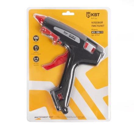 Пистолет клеевой КВТ КП-100-11 100 Вт,  стержня 11 мм (87967) купить в Нижневартовске