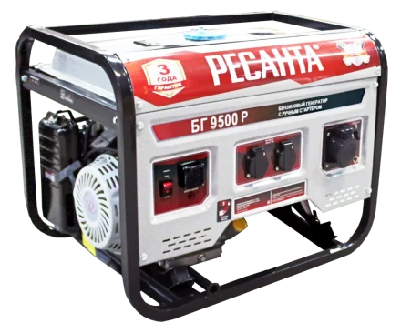 Бензогенератор  Ресанта БГ 9500 Р купить в Нижневартовске