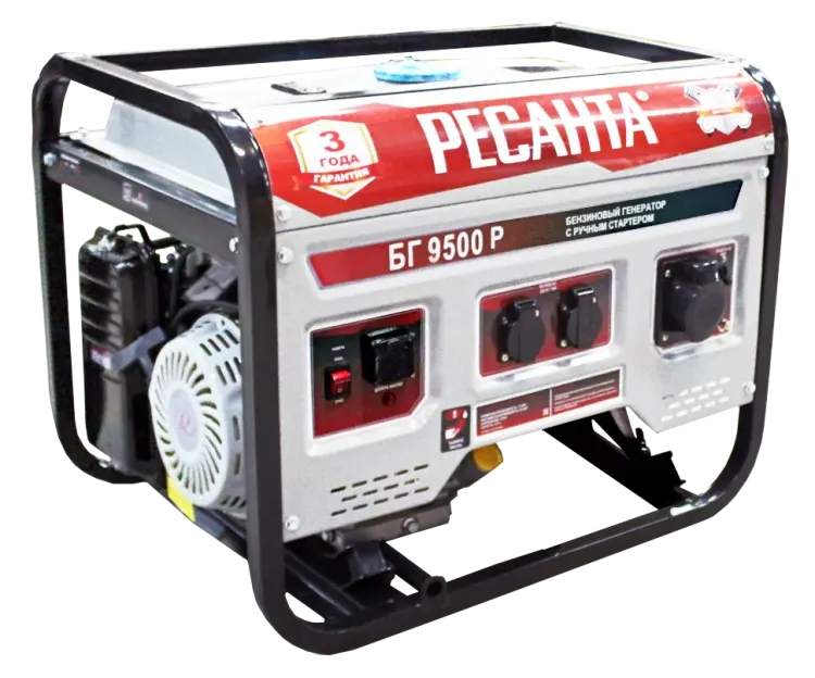 Бензогенератор  Ресанта БГ 9500 Р купить в Нижневартовске