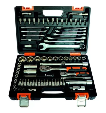 Набор инструментов Вихрь 1/2" 1/4" 82 предм кейс купить в Нижневартовске