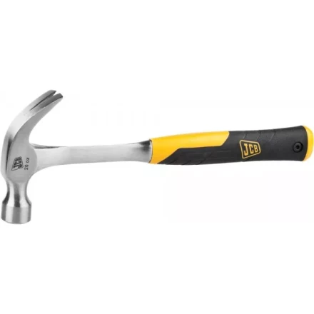 Молоток-гвоздодер JCB цельнокованый, двухкомпонентная виброгасящая рукоятка, 550г JHM004 купить в Нижневартовске