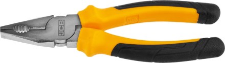 Плоскогубцы JCB, хромированное покрытие, двухкомпонентная рукоятка, CrV cталь, 180мм JPL005 купить в Нижневартовске