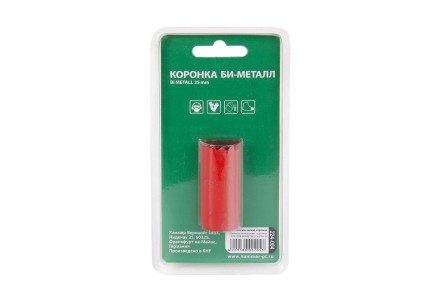 Коронка биметаллическая HAMMER Ф25х38мм 5/8&quot; BiMETALL (224-004) купить в Нижневартовске