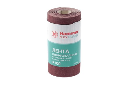 Лента шлифовальная в рулоне HAMMER Flex  216-013 купить в Нижневартовске