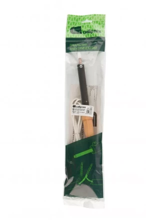 Паяльник электрический ЭПСН-03-65/220, деревянная ручка, Россия Сибртех 91308 купить в Нижневартовске