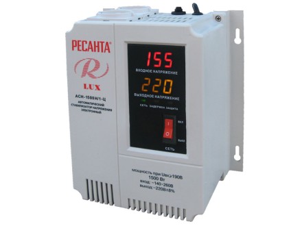 Стабилизатор АСН-1500Н/1-Ц Ресанта Lux купить в Нижневартовске