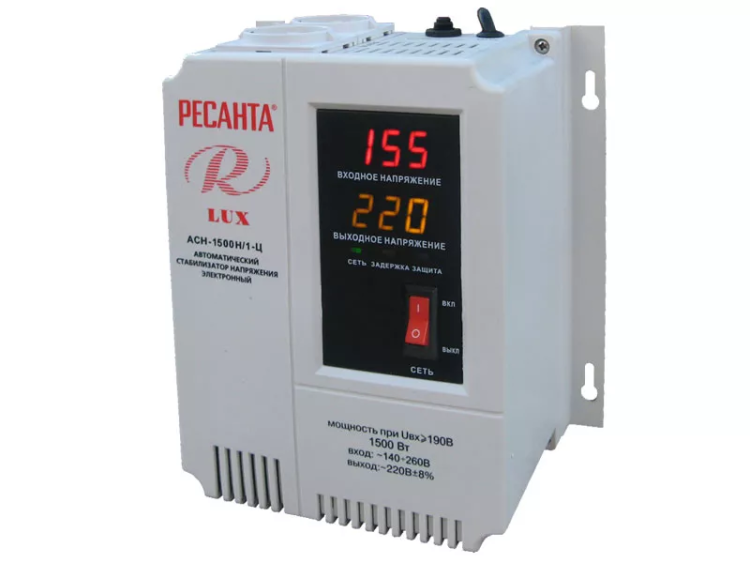 Стабилизатор АСН-1500Н/1-Ц Ресанта Lux купить в Нижневартовске