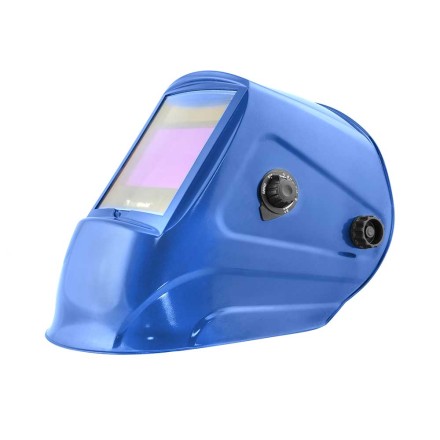 Маска сварщика GEFEST синяя ф-р 9500V FoxWeld без коробки купить в Нижневартовске