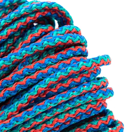 Шнур бельевой полипропиленовый с сердечником, 5 мм L 25 м, цветной, Home Palisad 937145 купить в Нижневартовске