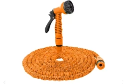 Набор для полива с растягивающимся шлангом 15м Вихрь 73/7/2/25
