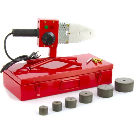 Аппарат для сварки ПП труб КW 800 800 Вт 300 °C 20-25-32-40-50-63 мм кейс KRONWERK 94214 купить в Нижневартовске