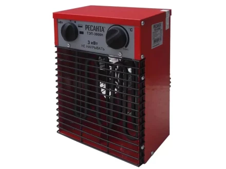 Тепловая пушка электрическая РЕСАНТА ТЭП-3000Н купить в Нижневартовске