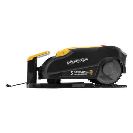 Робот-газонокосилка Grass Master 1000, ультразвуковой датчик, 3 Ач, LCD дисплей, Wi-Fi // Denzel купить в Нижневартовске