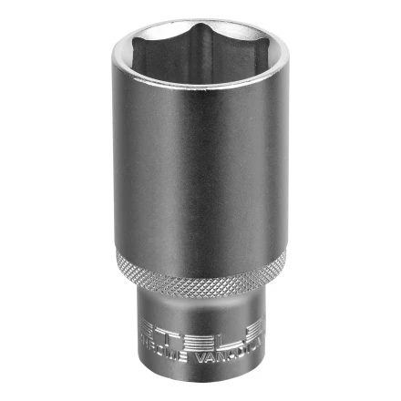 Головка торцевая удлиненная, 32 мм, шестигранная, CrV, под квадрат 1/2 Stels 13886 купить в Нижневартовске