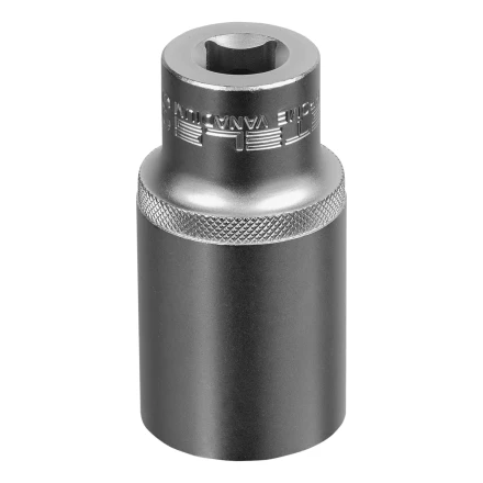 Головка торцевая удлиненная, 32 мм, шестигранная, CrV, под квадрат 1/2 Stels 13886 купить в Нижневартовске