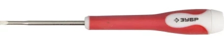 Отвертка ЗУБР "МАСТЕР" для точных работ, Сr-V, SL 2,5 х 50мм 25641-2.5 купить в Нижневартовске