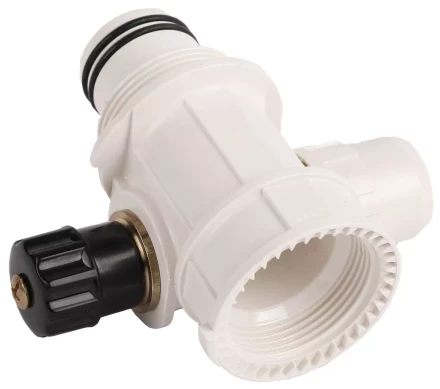 Коллектор ЗУБР "ШиреФит" сборный с вентилем"внутренняя резьба - штуцер с гайкой - штуцер с гайкой", 32мм-16мм-32мм 51517-32-16-32 купить в Нижневартовске