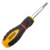 Отвертка комбинированная Denzel, SL3/16&quot;-PH1, SL1/4&quot;-PH2, 3-х компонентная рукоятка, 7713381 купить в Нижневартовске