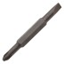 Отвертка комбинированная Denzel, SL3/16&quot;-PH1, SL1/4&quot;-PH2, 3-х компонентная рукоятка, 7713381 купить в Нижневартовске