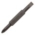 Отвертка комбинированная Denzel, SL3/16&quot;-PH1, SL1/4&quot;-PH2, 3-х компонентная рукоятка, 7713381 купить в Нижневартовске