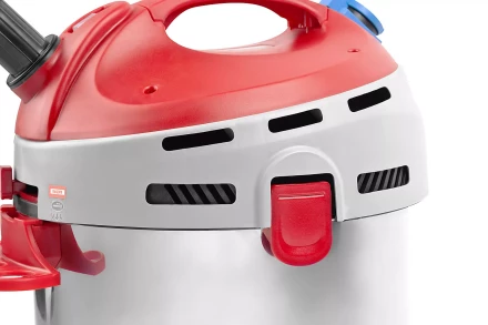 Пылесос ЗУБР сухая и влажная уборка, нержавеющая сталь, усиленное основание, розетка до 2000Вт, 30л, 1400Вт ЗППУ-1400-30 купить в Нижневартовске