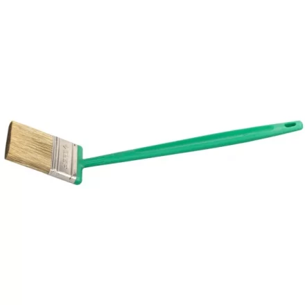 Кисть плоская ЗУБР ЭКСПЕРТ удлиненн 2в1 БСГ-62 быстросъем голова с перем углом, тип АКВА искусств щет, пласт ручка, 63мм 4-01062-063 купить в Нижневартовске