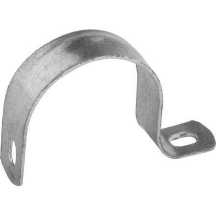 Скобы СВЕТОЗАР металлические D31мм, однолапковые, для крепления металлорукава d=25мм, 50шт 60211-25-50 купить в Нижневартовске