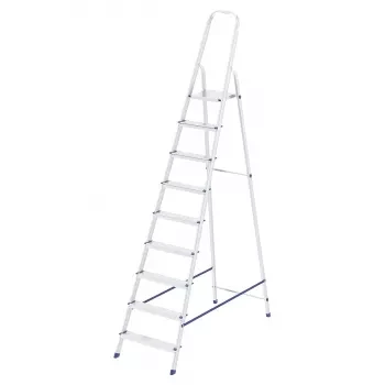 Стремянка 9 ступеней алюминиевая СИБРТЕХ Pоссия 97719 купить в Нижневартовске