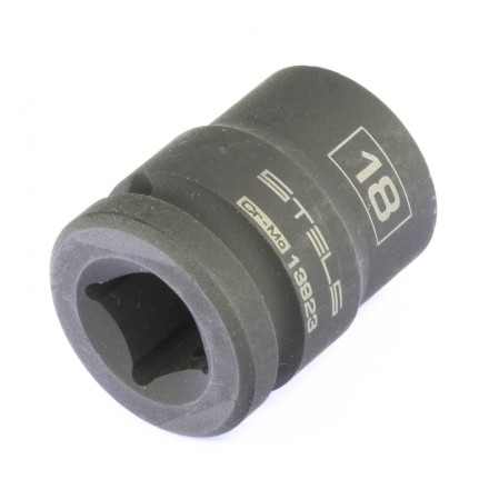 Головка ударная шестигранная 18 мм 1/2&quot; CrMo Stels 13923 купить в Нижневартовске
