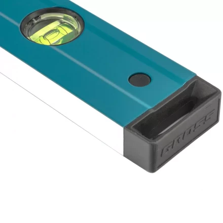 Уровень алюминиевый 1000 мм 2 рукоятки фрезеровка 3 глазка Prazision Gross 34442 купить в Нижневартовске