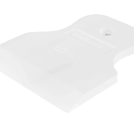 Шпатель, белая резина, 60 мм Россия Сибртех 85832 купить в Нижневартовске