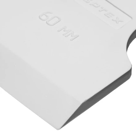 Шпатель, белая резина, 60 мм Россия Сибртех 85832 купить в Нижневартовске