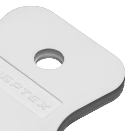 Шпатель, белая резина, 60 мм Россия Сибртех 85832 купить в Нижневартовске