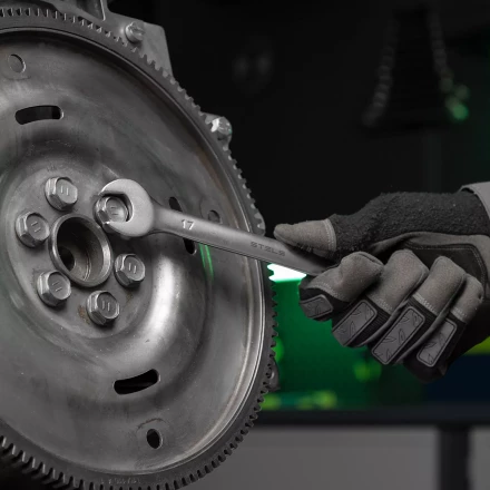 Набор ключей комбинированных Stels 6-19 мм, 8 шт., CrV, матовый хром 15443 купить в Нижневартовске