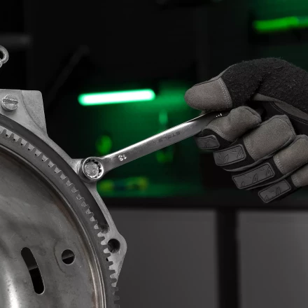 Набор ключей комбинированных Stels 6-19 мм, 8 шт., CrV, матовый хром 15443 купить в Нижневартовске