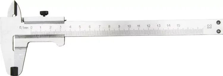 Штангенциркуль металлический тип 1, класс точности 2, 150мм, шаг 0,1мм 3445-150 купить в Нижневартовске