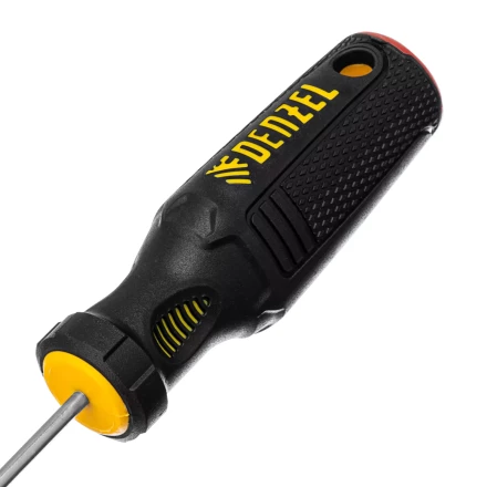 Отвертка, PH0х75 мм, S2, 3к рукоятка Denzel 121717 купить в Нижневартовске