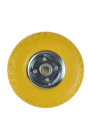 Колесо литое полиуретановое 260 мм PU 1804 с железным ободом (20 мм шариковый подишпник) 1046279 купить в Нижневартовске