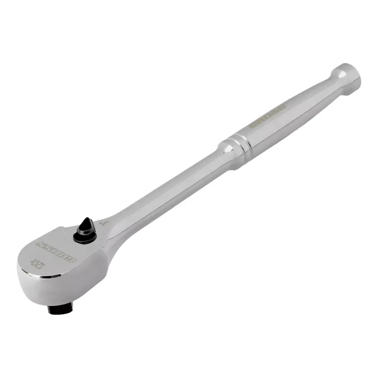Ключ-трещотка 3/8" Gross 14051, CrV, 120 зубьев, цельнометаллический, хром купить в Нижневартовске