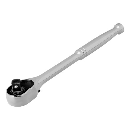 Ключ-трещотка 3/8&quot; Gross 14051, CrV, 120 зубьев, цельнометаллический, хром купить в Нижневартовске