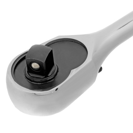 Ключ-трещотка 3/8&quot; Gross 14051, CrV, 120 зубьев, цельнометаллический, хром купить в Нижневартовске