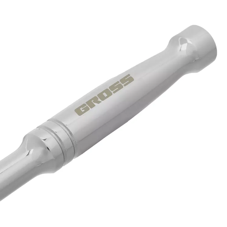 Ключ-трещотка 3/8" Gross 14051, CrV, 120 зубьев, цельнометаллический, хром купить в Нижневартовске