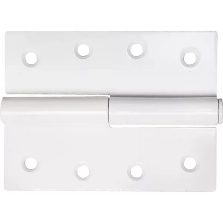 Петля дверная STAYER "MASTER" разъемная, цвет белый, левая, 100мм 37613-100-2L купить в Нижневартовске