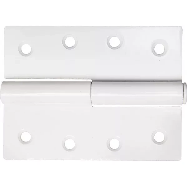 Петля дверная STAYER "MASTER" разъемная, цвет белый, левая, 100мм 37613-100-2L купить в Нижневартовске