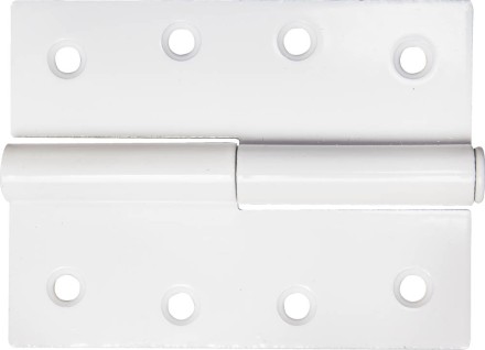 Петля дверная STAYER &quot;MASTER&quot; разъемная, цвет белый, левая, 100мм 37613-100-2L купить в Нижневартовске