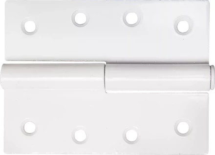 Петля дверная STAYER "MASTER" разъемная, цвет белый, левая, 100мм 37613-100-2L купить в Нижневартовске